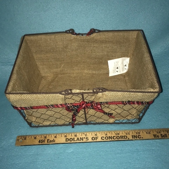 𝅺CHICKEN wire basket rustic - Picture 2 of 4